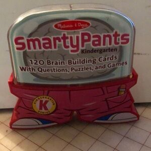 Gently Used Melissa & Doug Smarty Pants Learning Card Game Kindergarten